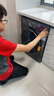 小天鵝（LittleSwan）滾筒洗衣機全自動(dòng)家用 水魔方【TG100V618PLUS】10公斤 超薄 家電國家補貼20% 以舊換新 一級能效 曬單實(shí)拍圖