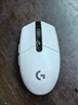 羅技（G）G304 LIGHTSPEED無(wú)線(xiàn)鼠標 游戲鼠標 輕質(zhì)便攜 絕地求生FPS鼠標英雄聯(lián)盟LOL吃雞 生日禮物 白色 曬單實(shí)拍圖