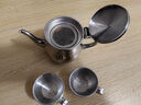 舒捷幫（SHU JIE BANG）不銹鋼兒童茶具耐摔茶壺防燙水杯過(guò)家家茶杯茶盤(pán)戶(hù)外便攜 長(cháng)嘴壺+2茶杯 曬單實(shí)拍圖