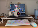 邁從（MCHOSE）G9Pro電競(jìng)游戲耳機(jī)頭戴式電腦耳機(jī)電競(jìng)耳麥7.1聲道三模藍(lán)牙/有線/無(wú)線手機(jī)臺(tái)式麥克風(fēng) G9 有線7.1版 白色 曬單實(shí)拍圖