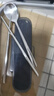 集刻316不銹鋼飯盒食品級上班族餐盤成人食堂打飯男便當盒學生大容量A 黑色-2900ml【帶湯碗】+保溫袋 316不銹鋼大容量飯盒-帶餐具 曬單實拍圖