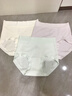 曲線主義大碼A類嬰兒棉10A抗菌內(nèi)褲女高腰加長(zhǎng)襠新疆棉透氣三角褲女 燕麥米+冰沙黃+杏子膚 3條 XL 【115-135斤】 曬單實(shí)拍圖