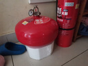 懸掛式干粉鋰電池滅火器4KG吊掛超細(xì)消防電動(dòng)車(chē)車(chē)棚自動(dòng)滅火球裝置消防器材 4KG懸掛滅火器68℃（消防CCC認(rèn)證) 曬單實(shí)拍圖