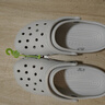 卡駱馳（crocs）檀健次同款洞洞鞋男女鞋涼拖拖鞋沙灘涼鞋 10001-1FT M8W10 曬單實(shí)拍圖