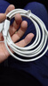 貝爾金（BELKIN）數據線(xiàn) 100W快充 Type-C充電線(xiàn) PD快充 蘋(píng)果筆記本電腦充電 ipad充電 2米編織線(xiàn)白色 CAB014 曬單實(shí)拍圖