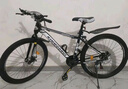 金武端自行車(chē)成人山地車(chē)公路賽車(chē)單車(chē)騎行變速超輕越野中學(xué)生初中青少年 頂配版-輻條輪-黑白色 26寸21速 曬單實(shí)拍圖