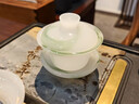 傳承令高端白玉琉璃功夫茶具套裝家用整套水晶高檔禮盒裝辦公室送領(lǐng)導 翡翠琉璃-美人杯套【尊享禮盒】 曬單實(shí)拍圖