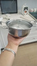 【加高】不銹鋼湯鍋加厚家用加高煲湯大容量煮粥燉鍋 小號(hào)【18cm】湯鍋+玻璃蓋 曬單實(shí)拍圖
