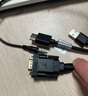 畢亞茲 VGA轉HDMI轉換器帶音頻 高清視頻轉接頭 華為小米筆記本連接電視機顯示器投影儀 ZH32-黑 曬單實(shí)拍圖