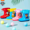 汪汪隊立大功（PAW PATROL）汪汪隊兒童雨靴卡通束口加絨雨鞋四季通用水鞋男女童防滑防水膠鞋 紅色 內長(cháng)18cm 曬單實(shí)拍圖