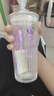 【9成新】星巴克（Starbucks）極光幻彩女神款玻璃吸管杯550ml冷水杯子咖啡辦公室生日禮物 曬單實拍圖