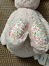 Jellycat花布邦尼兔動(dòng)物毛絨玩偶兔子玩偶兒童禮物娃娃教師節生日禮物 徹蕊（胭脂粉色） Medium 曬單實(shí)拍圖