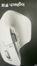 羅技（Logitech）大師系列 MX Master 3S 無線藍(lán)牙鼠標(biāo) 人體工學(xué) 辦公 靜音鼠標(biāo) 高端 珍珠白 帶無線接收器 曬單實拍圖