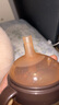 世喜吸管奶嘴（12個月以上可安裝重力球）寶寶1-3歲寬口徑硅膠直飲 曬單實拍圖
