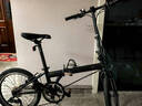 大行（DAHON）經(jīng)典P8折疊自行車(chē)成人20英寸8速男女式通勤運動(dòng)單車(chē)KBC083 消光黑【經(jīng)典版】 曬單實(shí)拍圖