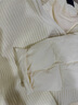 三彩獨醒冬款中長(cháng)款鵝絨服羽絨服外套披肩圍脖保暖女 奶油色 XL 曬單實(shí)拍圖