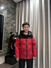 波司登25新款羽絨服男女兒童中長(cháng)款5A抗菌絨保暖連帽外套T250246120Q 冰川熊紅9CX8 150 /72 約140-150cm 36kg 曬單實(shí)拍圖