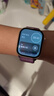 Apple/蘋果 Watch Series 10 智能手表GPS款42毫米玫瑰金色鋁金屬表殼梅子色回環(huán)式運動表帶MX1X3CH/B 曬單實拍圖