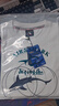 大青鯊 AIR SHARK正品鯊魚(yú)長(cháng)袖T恤男秋季新款高端創(chuàng  )意設計上衣重磅寬松休閑情侶衫 白色長(cháng)袖 2XL 曬單實(shí)拍圖