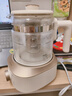 美的（Midea）全玻璃養生壺全自動(dòng)燒水壺母嬰恒溫電熱水壺花茶壺全包裹護底防碎1.5L MK-YS15B201 曬單實(shí)拍圖