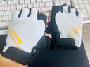 李寧（LI-NING）健身手套女士運(yùn)動(dòng)瑜伽防起繭夏季騎行登山鍛煉單杠防滑擼鐵半指款 曬單實(shí)拍圖
