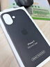 Apple/蘋(píng)果 iPhone 17硅膠手機殼-黑色 磁吸手機殼蘋(píng)果17手機殼蘋(píng)果手機殼全包 曬單實(shí)拍圖