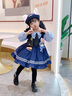 G.DUCKKIDS洛麗塔公主裙女童連衣裙夏季朱迪兒童裙子兔子警官生日蓬蓬裙春秋 朱迪裙子+裙撐 100 尺碼2~3歲【 90-100cm】 曬單實(shí)拍圖