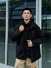 森馬（Semir）地理羽絨服冬90絨子防風三防兩件套三合一101724113203 曬單實拍圖