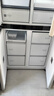 美的（Midea）餐邊柜427升45cm十字四開(kāi)門(mén)超薄零嵌入PST+急速凈味一級(jí)雙變頻三循環(huán)風(fēng)冷無(wú)霜玻璃面板家用電冰箱 BCD-427WUSGPZM月光米 曬單實(shí)拍圖