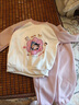 奧特曼童裝哪吒衣服兒童秋裝新款女童套裝春秋洋氣中小童衛(wèi)衣褲兩件套潮 粉色 120 建議110-120cm6-7歲 曬單實(shí)拍圖