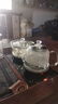 益茶福全自動(dòng)上水電熱水壺底部上水嵌入式茶臺(tái)功夫茶燒水壺飲水燒水一體機(jī)抽水玻璃煮茶壺保溫泡茶壺 SQ-008玻璃套裝 1L 曬單實(shí)拍圖