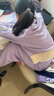 笛莎童裝女童套裝2025秋季兒童棒球服女孩運動(dòng)套裝 紫色 160 曬單實(shí)拍圖