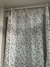 宜家（IKEA）LJUSOGA吉索加浴簾180x200厘米碎花歐式簡(jiǎn)約 浴簾花180x200cm 曬單實(shí)拍圖