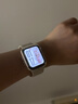 Apple/蘋(píng)果 Watch SE 智能手表GPS款40毫米星光色鋁金屬表殼星光色運動(dòng)型表帶S/M MXF43CH/B 曬單實(shí)拍圖