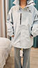 駱駝（CAMEL）【迪麗熱巴同款】王者凱甲ICON沖鋒衣女三合一羽絨服登山服 遠(yuǎn)山藍(lán)，男女同款，A35CAFO193 抓絨內(nèi)膽 L 曬單實拍圖