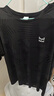 貓人短袖T恤男士夏季涼感冰絲半袖寬松休閑速干透氣上衣 黑色 7XL 曬單實(shí)拍圖