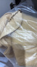童泰（TONGTAI）嬰兒馬甲秋冬季純棉保暖寶寶衣服加厚背心外出坎肩馬夾黃色90cm 曬單實(shí)拍圖