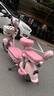 愛(ài)瑪（AIMA）小金豆長(zhǎng)續(xù)航電動(dòng)車新國(guó)標(biāo)成人代步小巧踏板電動(dòng)自行車電瓶車 露霜粉【48V16AH鉛酸電池+藍(lán)牙APP解鎖】 曬單實(shí)拍圖