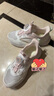 安踏兒童運動鞋女小童跑步系列2025夏季透氣蝶翼跑鞋A22529936 曬單實拍圖