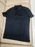 布先生夏季涼感絲光棉短袖男士polo衫商務(wù)休閑上衣純色衣服翻領(lǐng)打底男裝 黑色 M (170) 曬單實(shí)拍圖