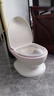 babycare馬桶坐便器蹲便器兒童馬桶仿真馬桶坐便圈2-6歲寶寶便盆維爾粉 曬單實拍圖
