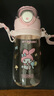 膳魔師（THERMOS）兒童吸管杯PPSU耐高溫出行杯帶刻度杯繩提手三麗鷗學(xué)生上學(xué)杯BBSI 曬單實(shí)拍圖
