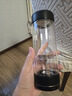 果茲（GUOZI）茶水分離杯雙層高硼硅玻璃杯辦公家用水杯男泡茶杯子教師節(jié)禮物 曬單實(shí)拍圖