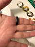 RingConn Gen 2 智能戒指 睡眠呼吸暫停監測心率異變血氧女性生理期預測 健康指導12天長(cháng)續航 磨砂黑10號 曬單實(shí)拍圖