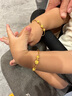 周生生黃金手鐲 足金嬰兒寶寶周歲禮物滿(mǎn)月送禮31484K 計價(jià)5.2克 曬單實(shí)拍圖