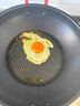特福（Tefal）炒鍋有鈦不粘鍋家用炒菜鍋少油煙鍋32cm炒鍋佳溫紅心磁爐通用炒鍋 曬單實(shí)拍圖