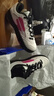 FILA FUSION斐樂(lè)潮牌NOLLIE II專業(yè)滑板鞋女2025秋新款豚躍鞋2代 雪白/熒光粉紅-SS 38 曬單實(shí)拍圖