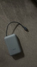 小米（MI）【3C認(rèn)證】小米充電寶移動(dòng)電源 10000  自帶線雙向快充口袋版 電源 灰藍(lán)色可上飛機(jī)/火車 曬單實(shí)拍圖