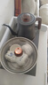 妙勝純鈦智能全自動(dòng)上水電熱水壺家用嵌入茶臺茶桌煮茶一體保溫燒水壺茶具功夫泡茶開(kāi)水壺煮茶壺套裝 1L 316L 燒水壺+消毒款 20X37CM 曬單實(shí)拍圖