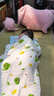 印品棉棉屋兩件裝兒童竹節棉薄款長(cháng)褲男女寶寶純棉防蚊褲睡褲休閑哈倫褲 蘋(píng)果小狗組 褲子2條裝 80 曬單實(shí)拍圖
